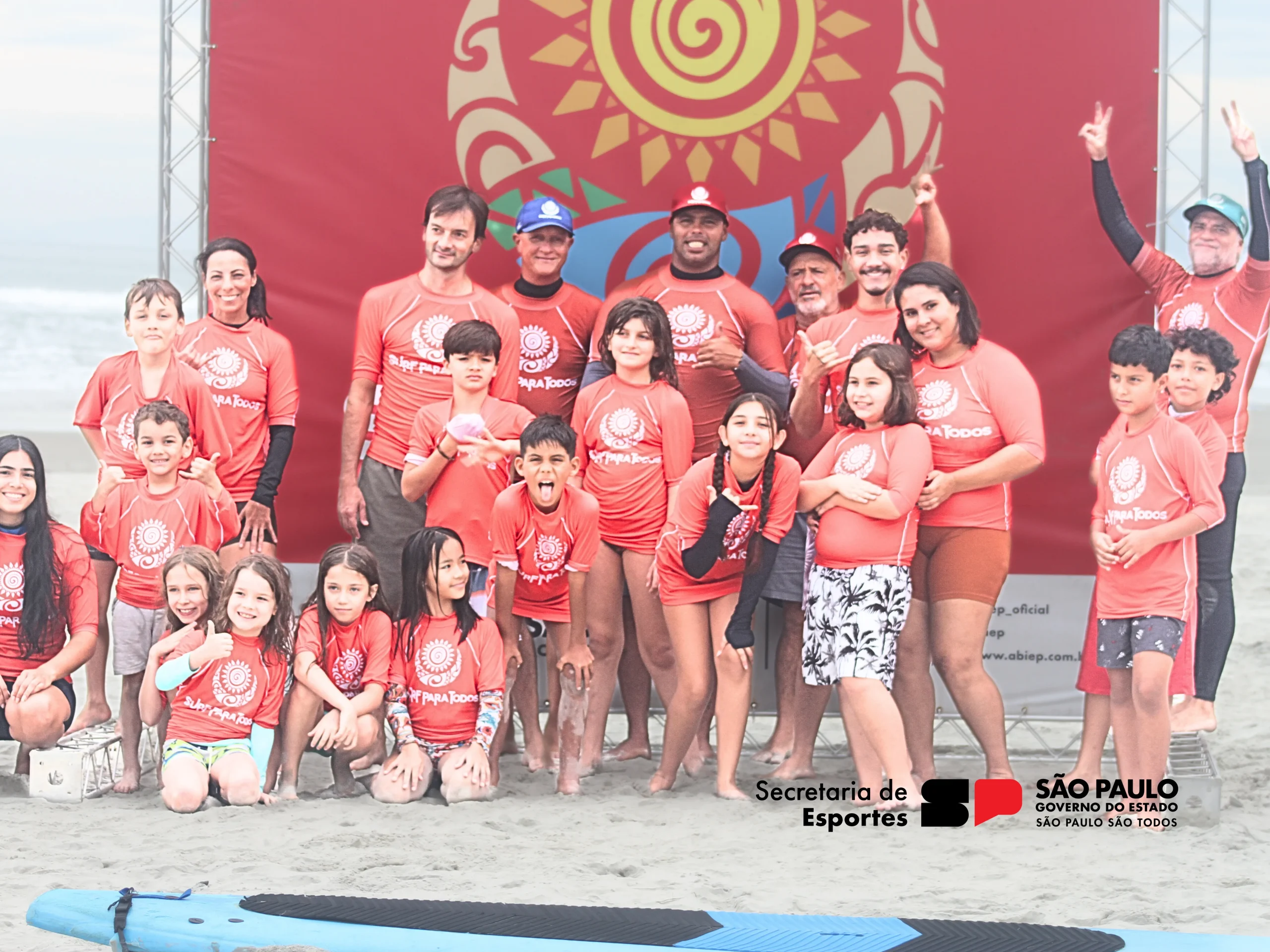 surf para crianças Juquehy